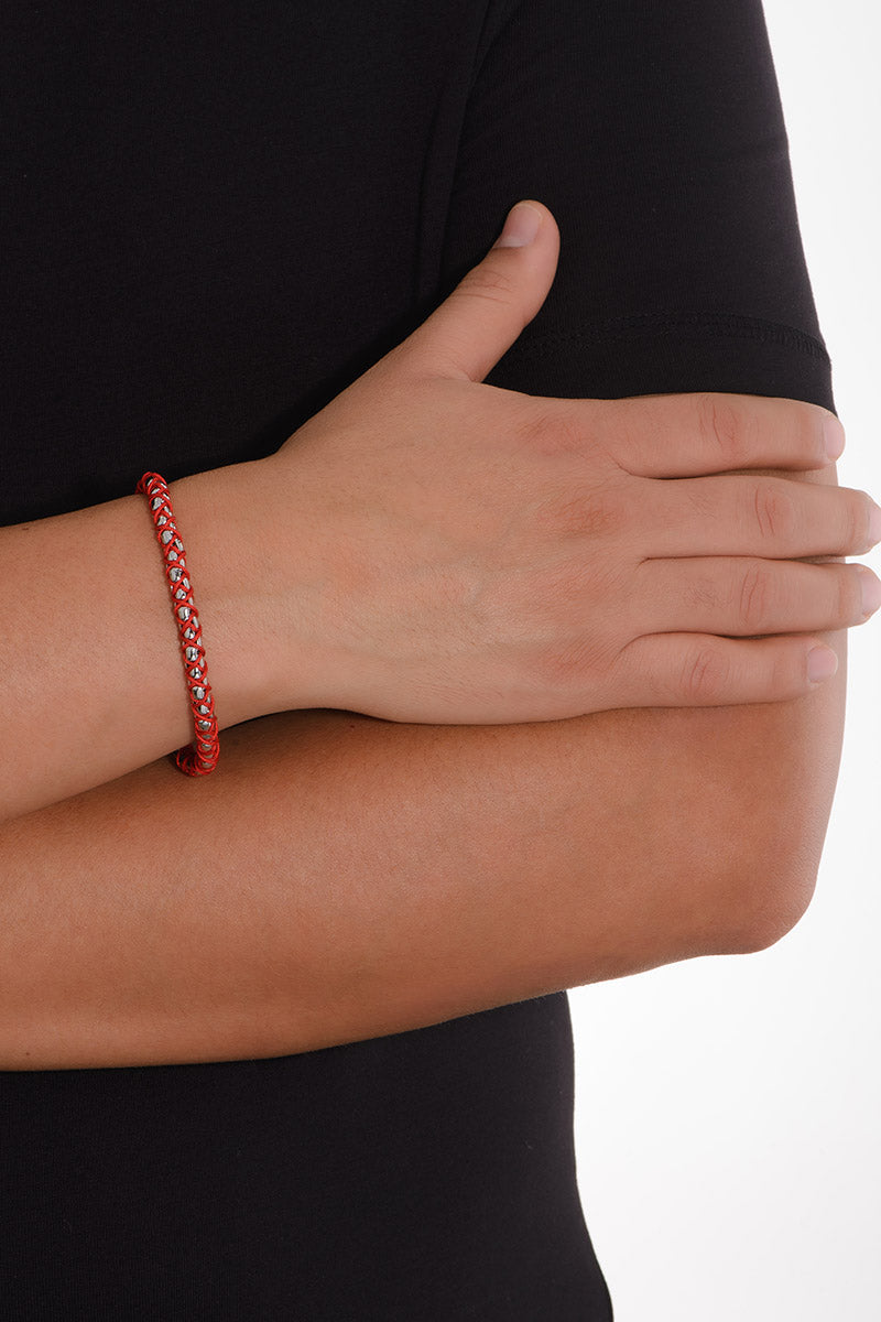 Pulsera Platino Roja